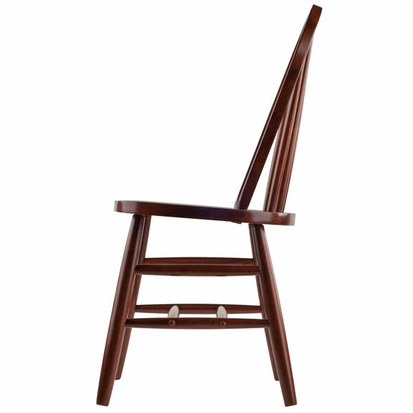 Windsor Walnut Chair, Set of 2, image 3