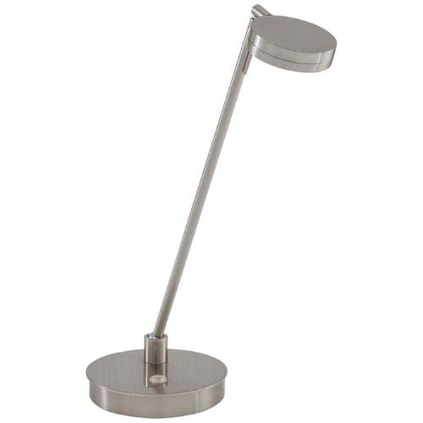 Apothecary Brushed Nickel LED Desk Lamp, image 3