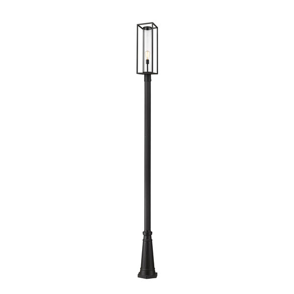 Dunbroch Black 122-Inch One-Light Outdoor Post Mount, image 1