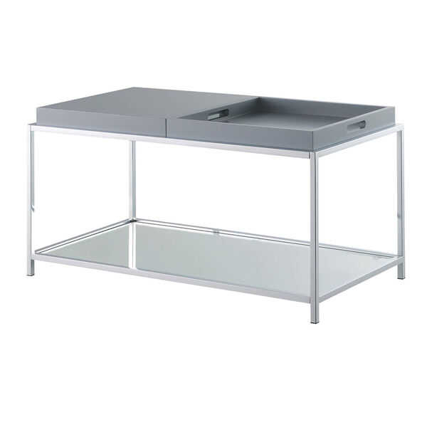 Palm Beach Gray Accent Coffee Table, image 6