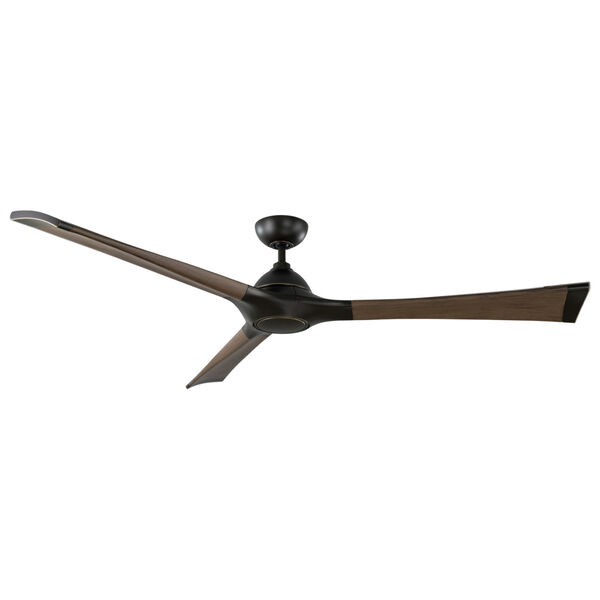 Woody Oil Rubbed Bronze and Dark Walnut 72-Inch ADA LED Ceiling Fan, image 4