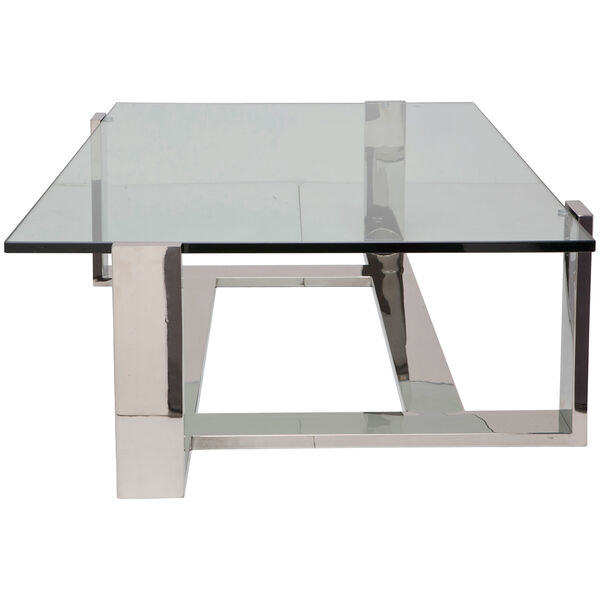 Flynn Clear 62-Inch Coffee Table, image 3