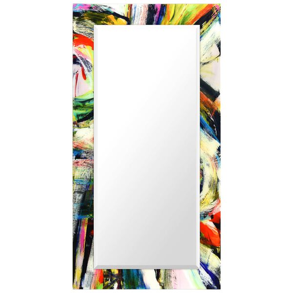 Rock Star Multicolor 54 x 28-Inch Rectangular Beveled Wall Mirror, image 1