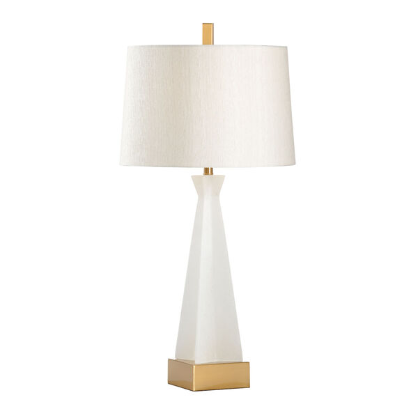 Malcome Natural White Table Lamp, image 1
