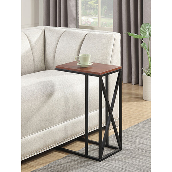 Tucson C Cherry and Black End Table, image 1