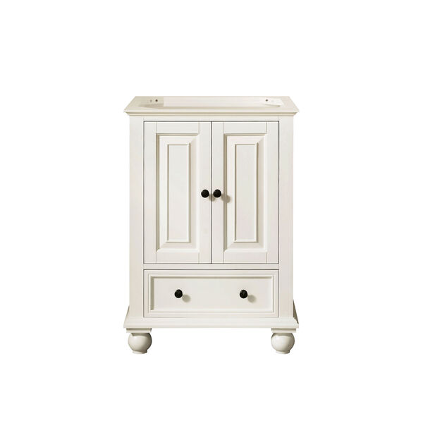 Thompson French White 24-Inch Vanity Only, image 1