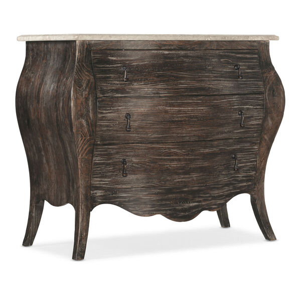 Traditions Rich Brown Bachelors Chest, image 1