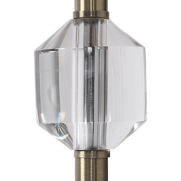 Margo Crystal One-Light Buffet Lamp, image 3