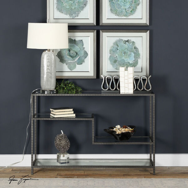 Leo Industrial Console Table, image 2