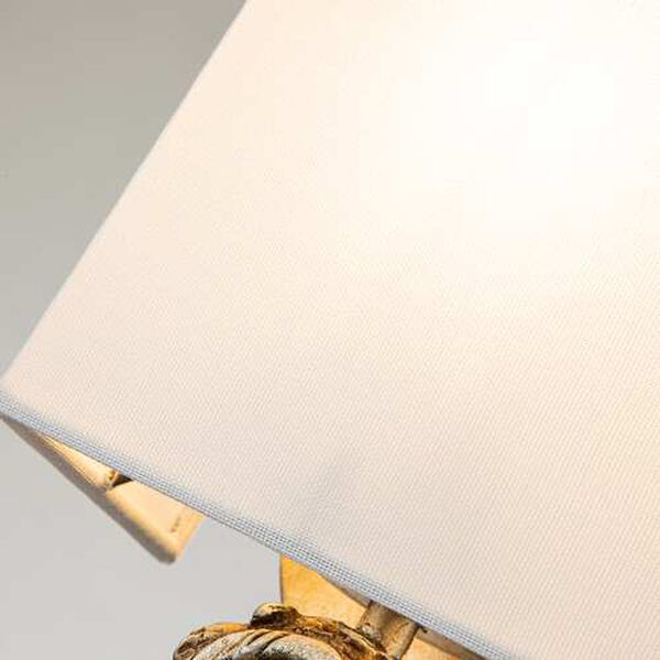 Crest Gold Leaf Two-Light Wall Sconce, image 4