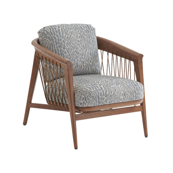 Palm Desert Gray and Brown Davita Chair, image 1