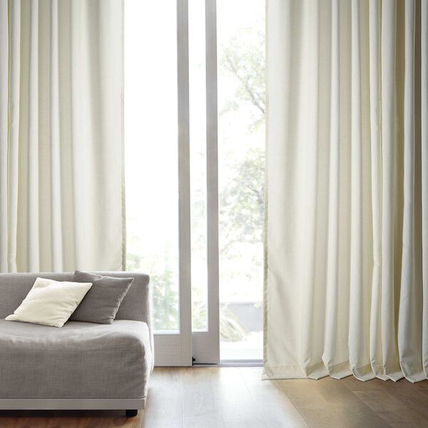 Dobby Linen Curtain Single Panel, image 3