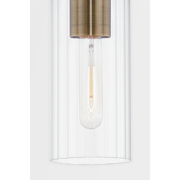 Yucca Patina Brass One-Light Outdoor Wall Sconce, image 4