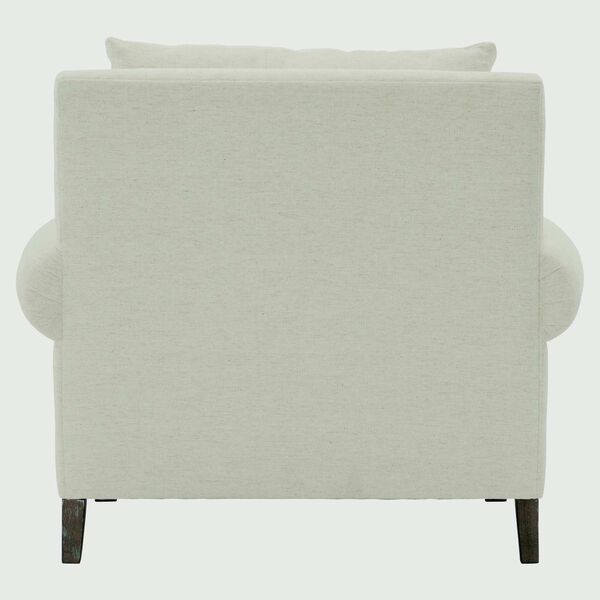 Isabella Cream and Walnut Chair with Toss Pillows, image 5