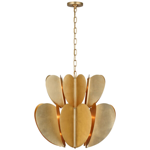 Danes Two Tier Chandelier in Gild by kate spade new york, image 1
