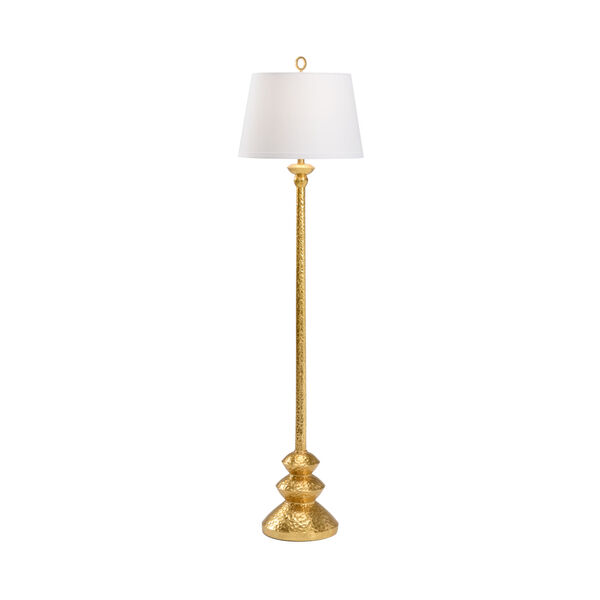 Dorsey Antique Gold Floor Lamp, image 1