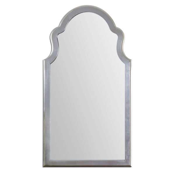 Brayden Silver Leaf 48-Inch Beveled Mirror, image 2