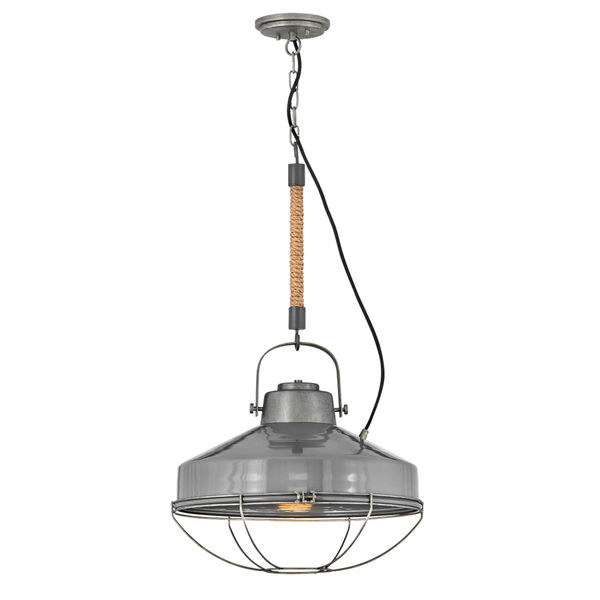 Brooklyn Rustic Pewter 18-Inch One-Light Pendant, image 2