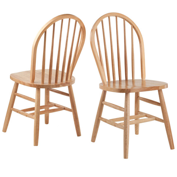 Windsor Natural Chair, Set of 2, image 1