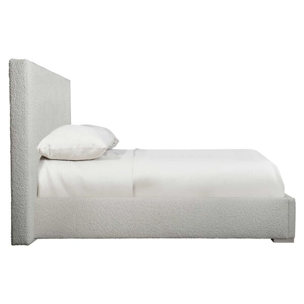 Solaria White and Natural Panel Bed, image 3