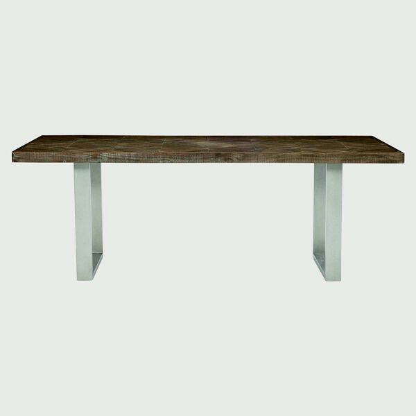 Draper Sable Brown and Gray Mist Dining Table, image 1