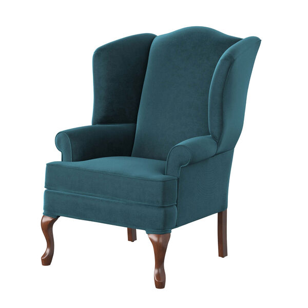 Elizabeth Ocean Wingback Chair, image 4