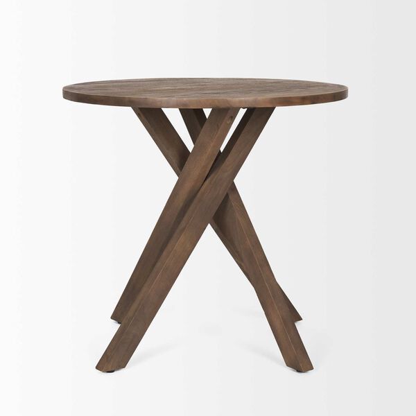 Solana Medium Brown Wood Foyer Table, image 3