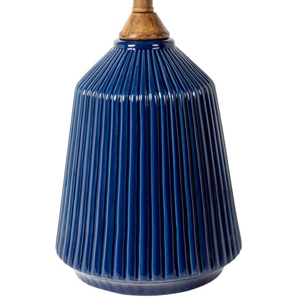 Lennon Blue One-Light Table Lamp, image 3
