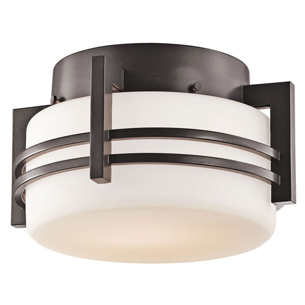 Pacific Edge Architectural Bronze Outdoor Ceiling Light, image 1
