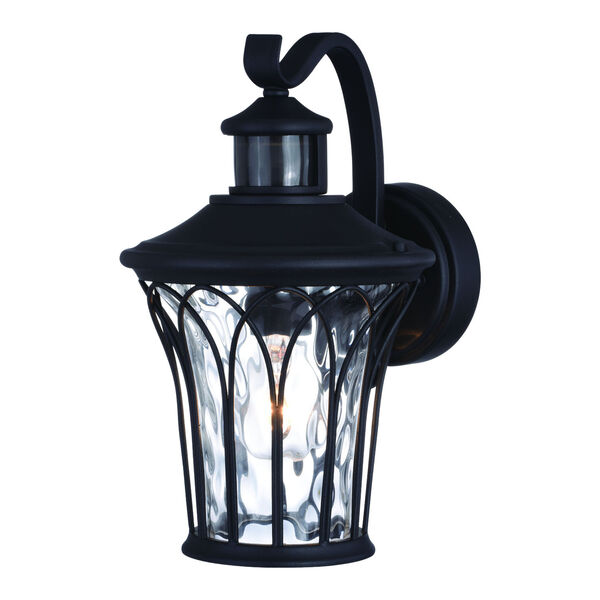 Abigail Textured Black One-Light Outdoor Wall Mount, image 1