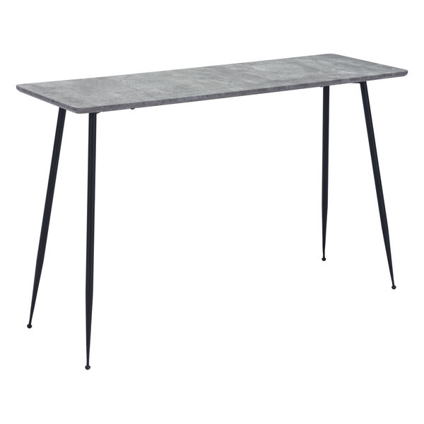 Gard Gray and Black Console Table, image 1