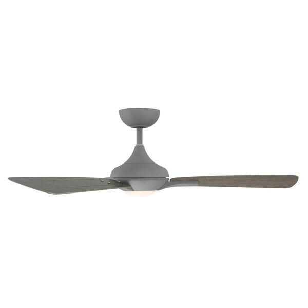 Mykonos Graphite and Weathered Wood 52-Inch ADA LED Ceiling Fan, image 4