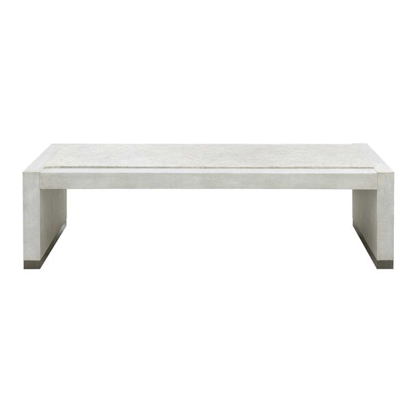 Pulaski Accents White Stone-Textured Cocktail Table, image 1