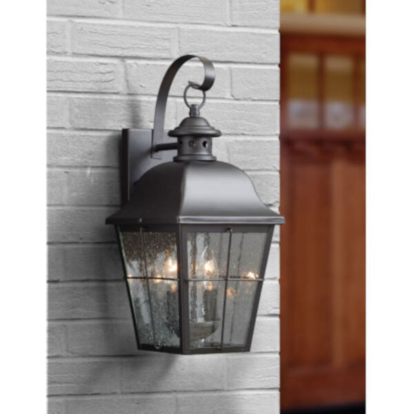 Bryant Black Two-Light Outdoor Wall Fixture, image 3