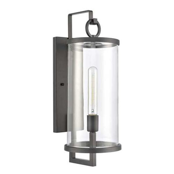 Hopkins Charcoal Black 20-Inch One-Light Outdoor Wall Sconce, image 2