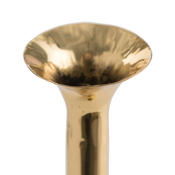 Harris Polished Brass Vase, Set of Three, image 6
