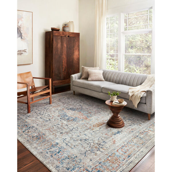 Bianca Stone and Blue Area Rug, image 2