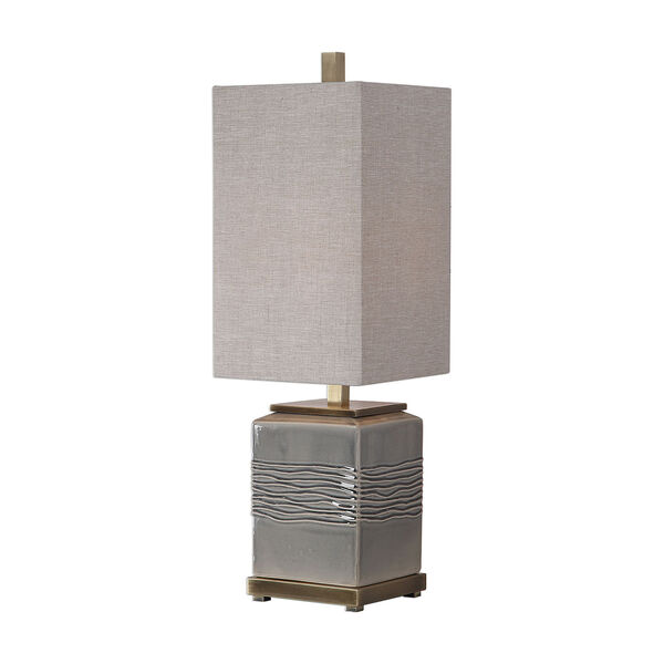 Covey Gray One-Light Buffet Lamp, image 1