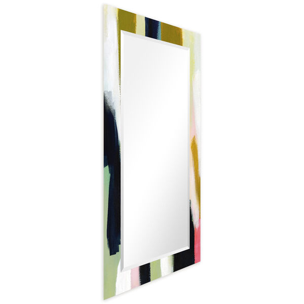 Sunder Multicolor 54 x 28-Inch Rectangular Beveled Wall Mirror, image 2