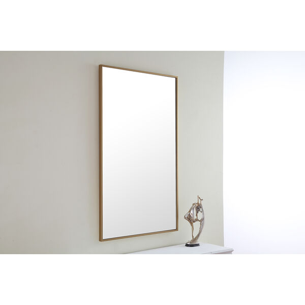 Eternity Brass 24-Inch Mirror, image 6