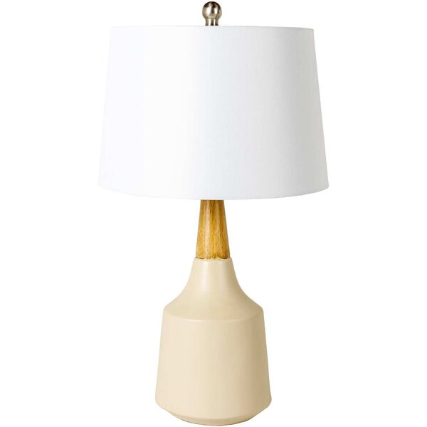 Kent Cream One-Light Table Lamp, image 1