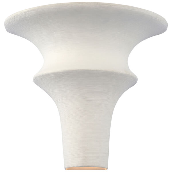 Lakmos Small Sconce in Plaster White by AERIN, image 1