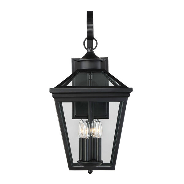 Kenwood Black Four-Light Outdoor Wall Sconce, image 1