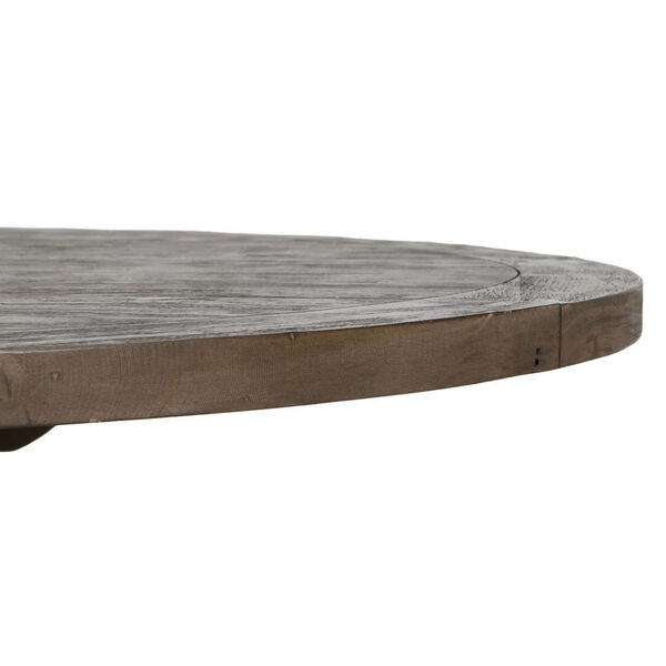 Quincy Weathered Brown Dining Table, image 6