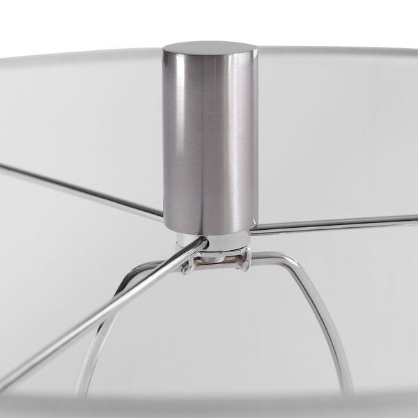 Georgios Brushed Nickel Table Lamp, image 4