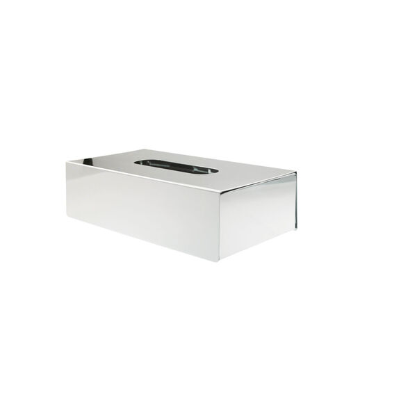 Otel Tissue Box in Stainless Steel, image 1
