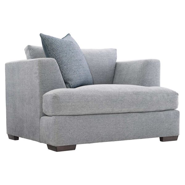 Plush Gray Giselle Chair, image 1