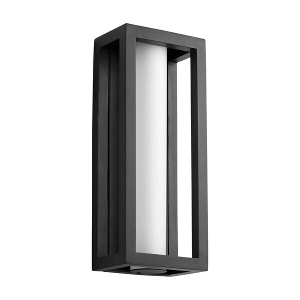 Aperto Black Seven-Inch LED Outdoor Wall Sconce, image 1