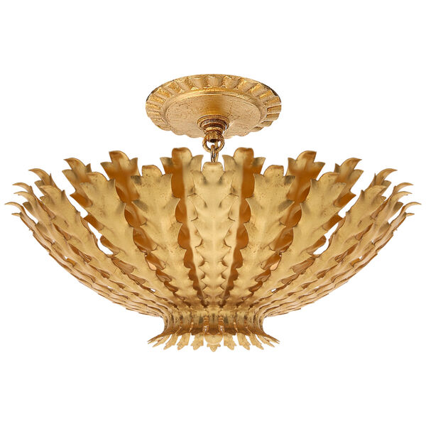 Hampton Small Chandelier in Gild by AERIN, image 1
