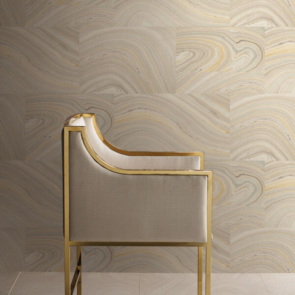 Simply Candice Gray Onyx Peel and Stick Wallpaper, image 4